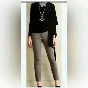 Anthropologie Pilcro & the Letterpress size 32 grey Serif skinny pants VGUC